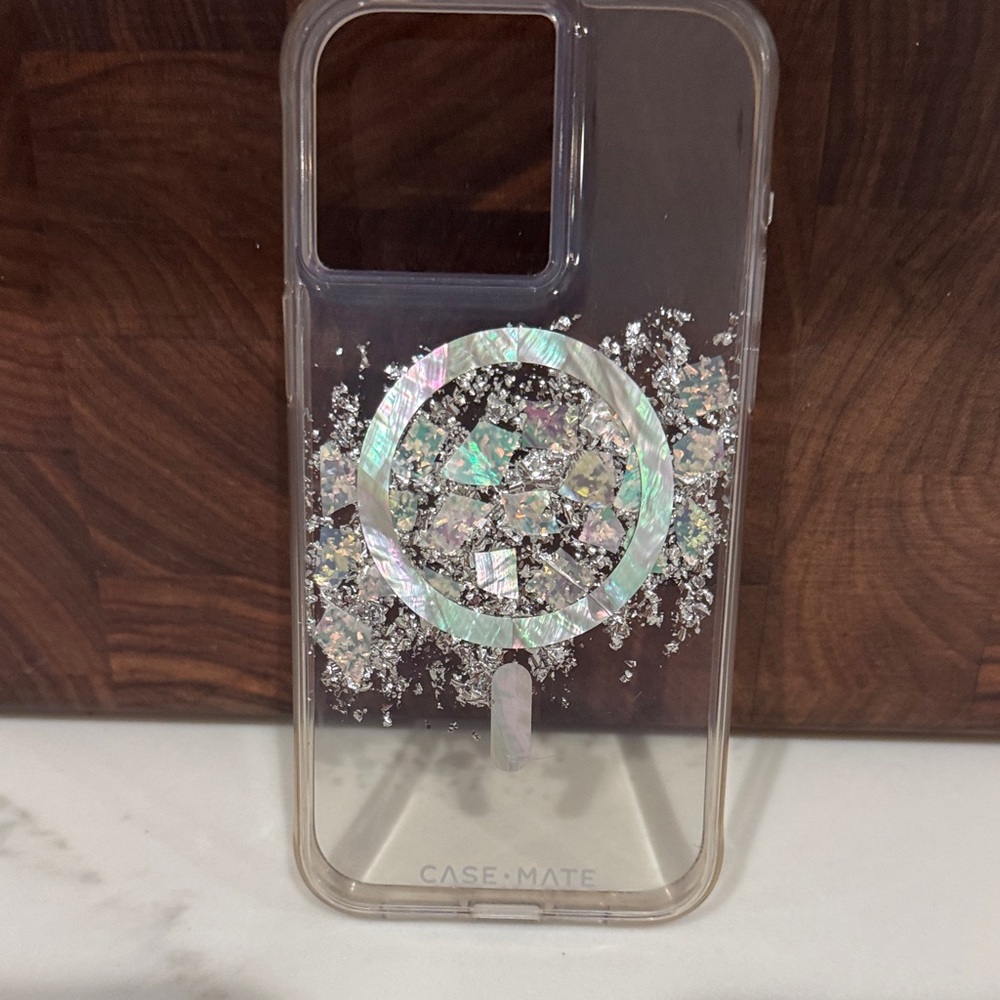 Case-Mate IPhone 15 Pro Max MagSafe Touch of Pearl Phone Case